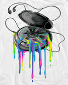 Neon Groove Tee-White-Regular-Swatch--Model---L