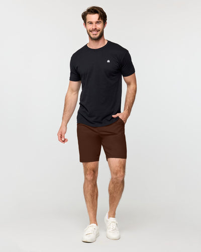 Daily Shorts-Brown-9"-Regular-Full--Model---31