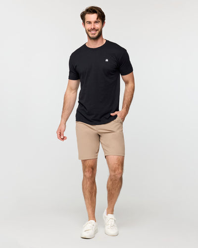Daily Shorts-Khaki-9"-Regular-Full--Alex---M