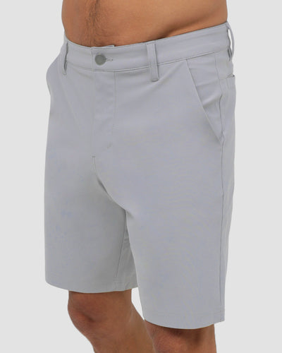 Daily Shorts-Light Grey-9"-Regular-Front 3--Alex---M