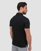 Polo - Non-Branded-Black-Reg-Regular-Back--Model---L