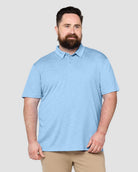 Performance Polo-Columbia Blue-Reg-Front--Ross---2XL