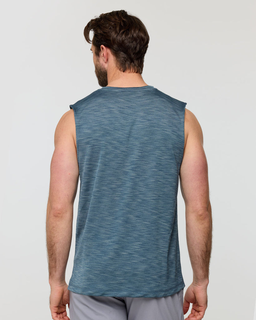 Performance Muscle Tank - Non-Branded-Indigo-Regular-Back--Alex---M