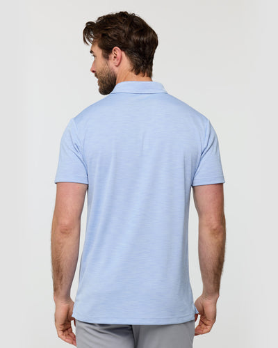 Performance Polo - Non-Branded-Columbia Blue-Regular-Back--Alex---M