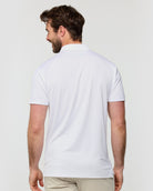 Performance Polo - Non-Branded-White-Reg-Regular-Back--Model---L