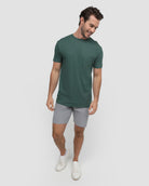 Pocket Tee-Forest Green-Full--Alex---M