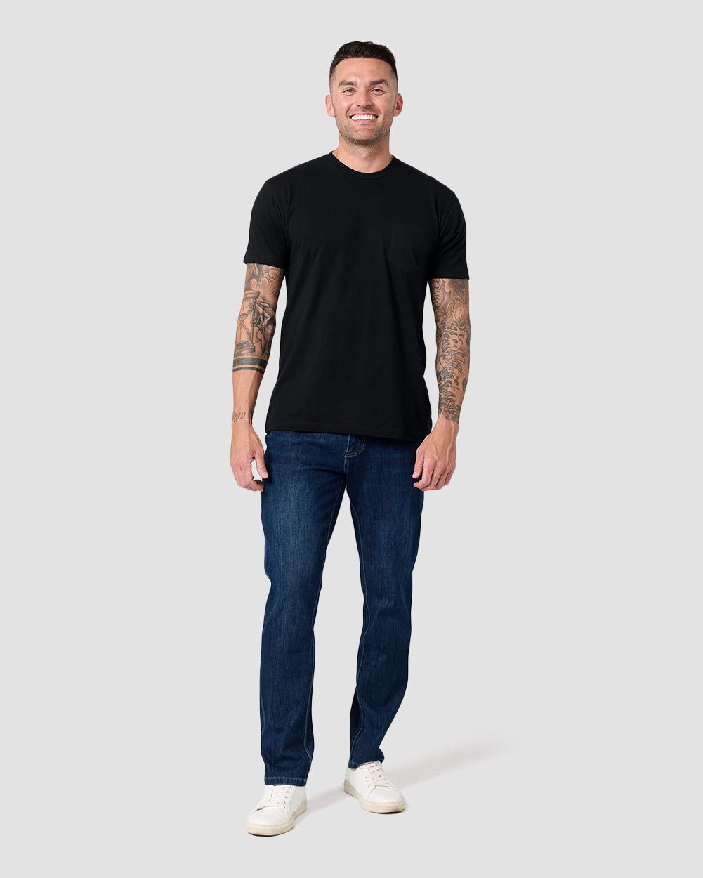 Men's Pocket Tee | Chest Pocket T-Shirt | INTO THE AM