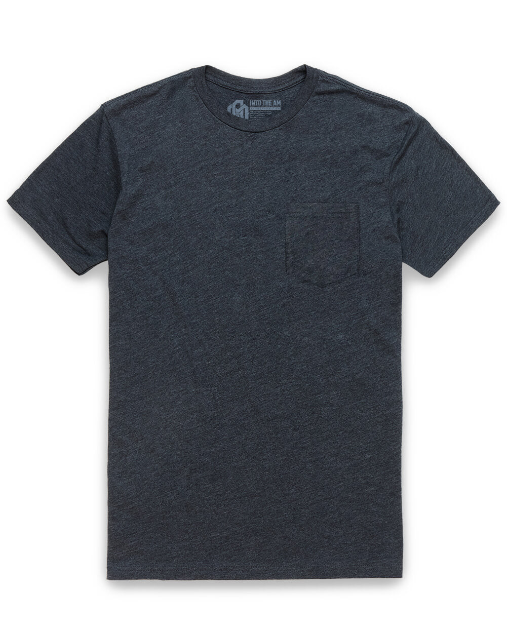 Pocket Tee-Charcoal-Regular-Mock