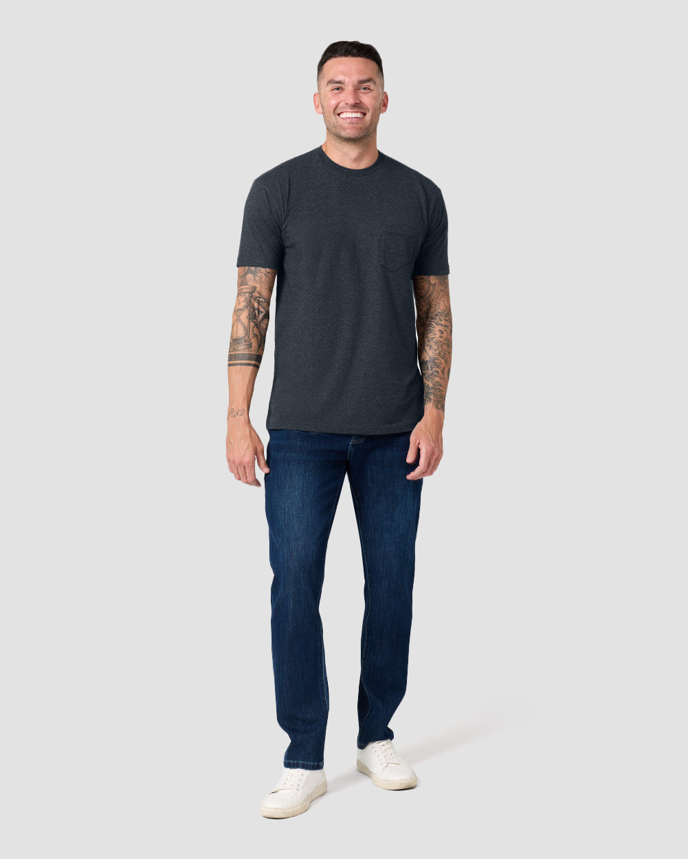 Men's Pocket Tee | Chest Pocket T-Shirt | INTO THE AM