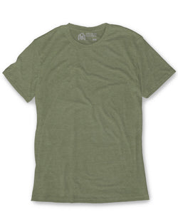 Basic Tee - Non-Branded-Light Olive-Mock--Sammy---M