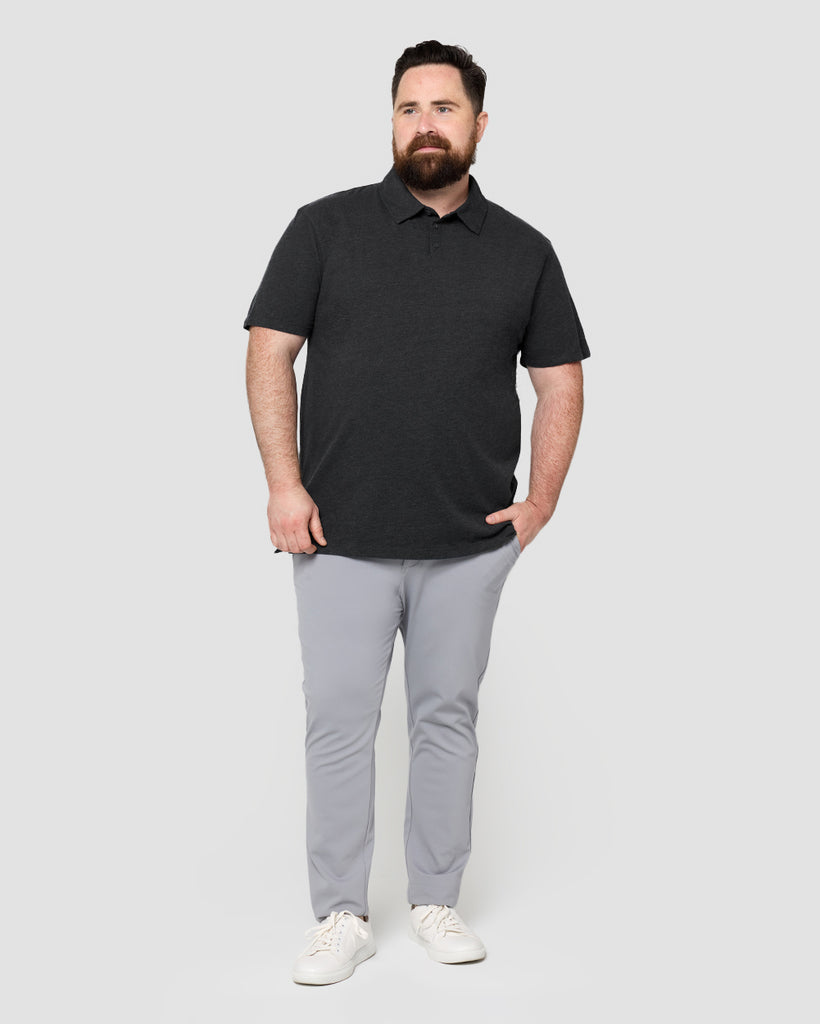 Polo - Non-Branded-Charcoal-Full--Ross---2XL