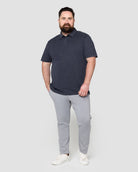 Polo - Non-Branded-Navy-Full--Ross---2XL-Regular