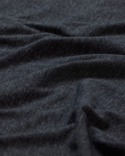 Curved Hem Tee-Charcoal-Regular-Detail--Model---L