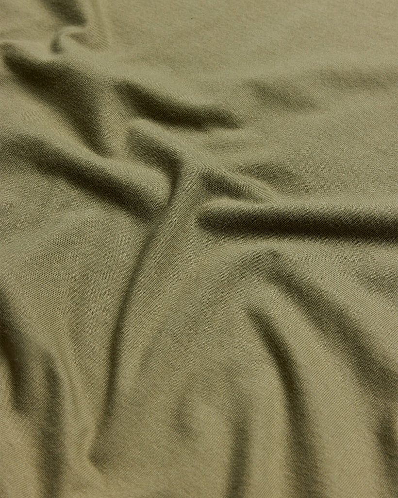 Heavyweight Tee-Light Olive-Detail3--Alex---M