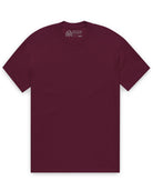 Heavyweight Tee-Maroon-Regular-Mock--Model---L