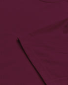 Heavyweight Tee-Maroon-Regular-Detail--Model---L