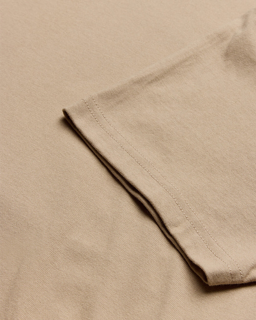 Heavyweight Tee-Tan-Detail2--Alex---M