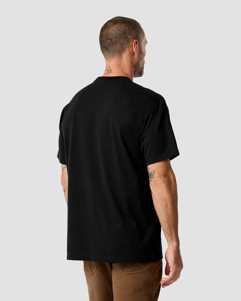 Heavyweight Tee-Black-Back--Zac---L