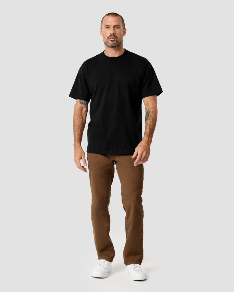 Heavyweight Tee-Black-Full--Zac---L