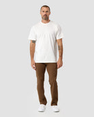 Heavyweight Tee-Bone-Regular-Full--Model---L