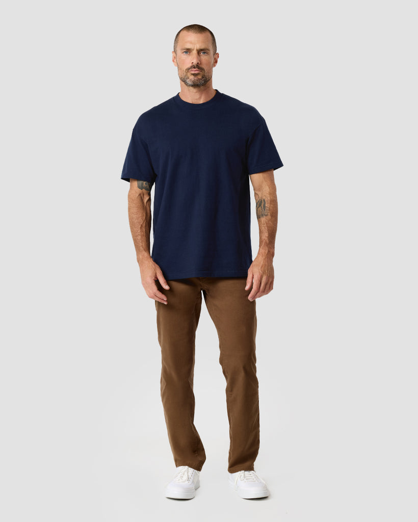 Heavyweight Tee-Navy-Full--Zac---L