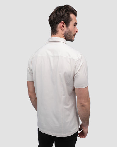 Button Up - Non-Branded-Beige-Back--Alex---M