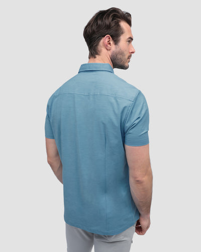 Button Up - Non-Branded-Sky Blue-Back--Alex---M