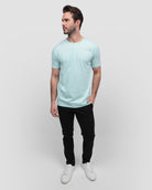 Henley Tee - Non-Branded-Light Blue-Full--Alex---M