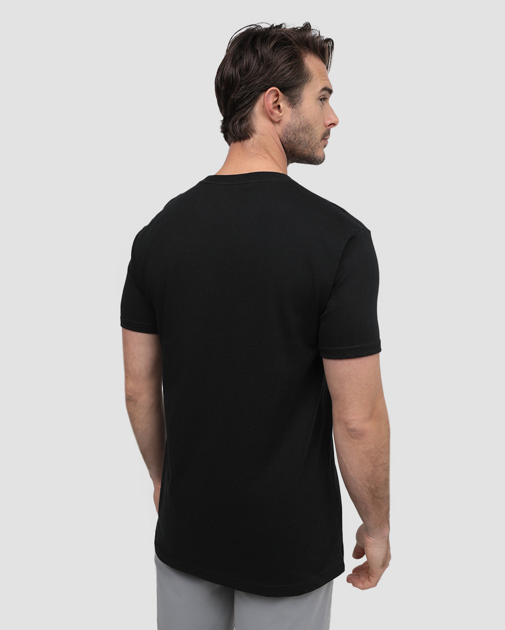 Pocket Tee-Black-Regular-back