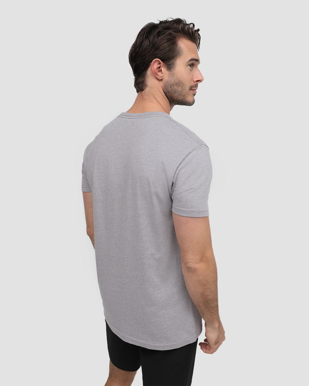 Pocket Tee-Grey-Back--Alex---M