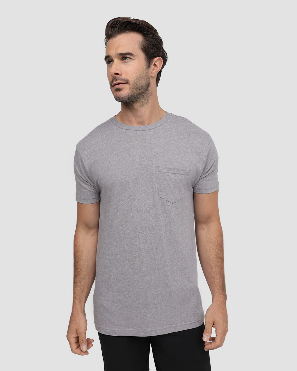 Pocket Tee-Grey-Front--Alex---M