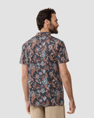 Pursuit Performance Polo-Black Floral-Reg-Regular-Back--Model---L