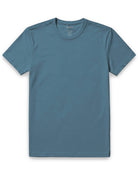 Pima Cotton Tee-Indigo-Regular-Mock--Model