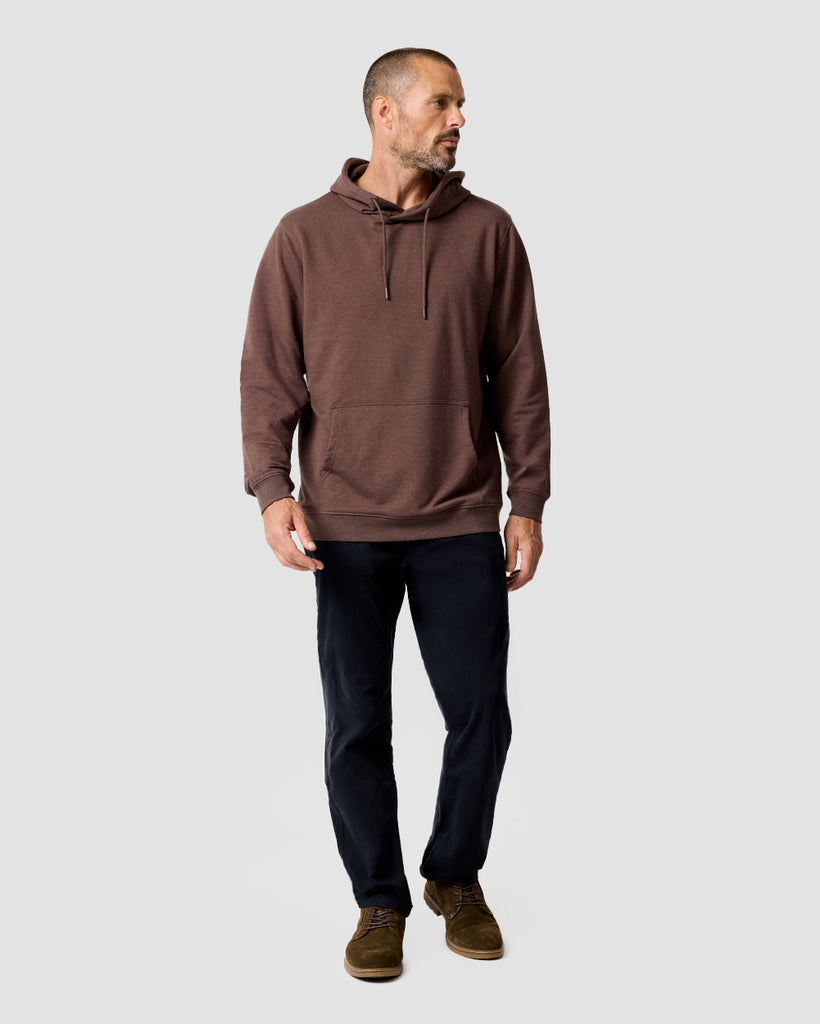 Pullover Hoodie (Classic Pocket) - Non-Branded-Brown-Regular-Full--Zac---L