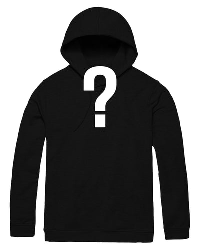 Mystery Pullover Hoodie-Mystery-Regular-Mock--Model---M