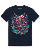 Reef Radiance Tee-Midnight Navy-Regular-Mock--Model---L
