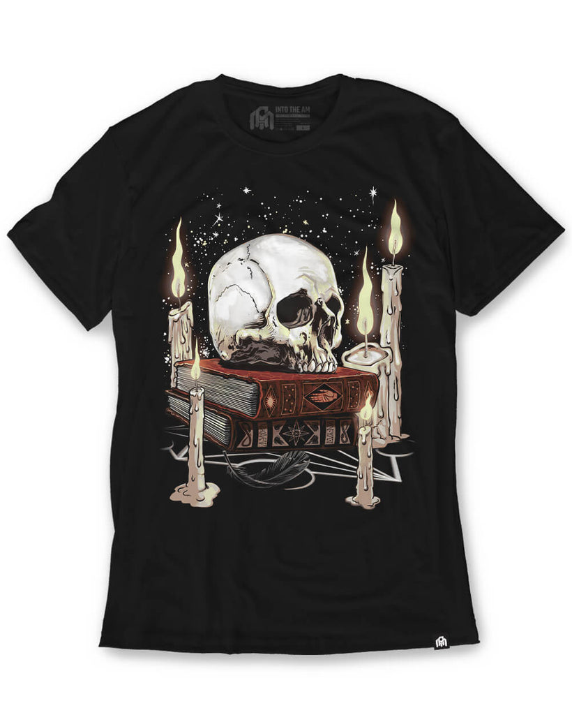 Ritual Readings Tee-Black-Regular-Mock--Zac---L