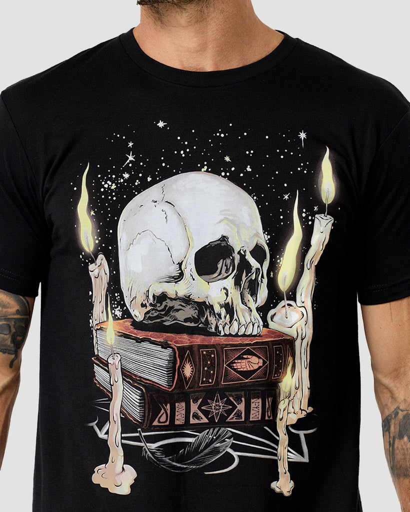 Ritual Readings Tee-Black-Regular-Detail--Zac---L