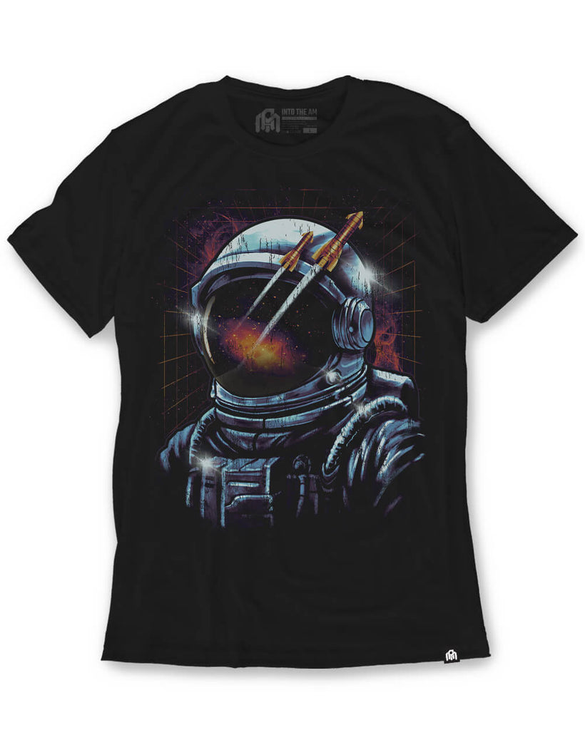 Rocket Vision Tee-Black-Regular-Mock--Model---M