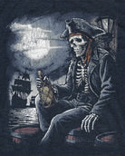 Rum Raider Tee-Navy-Regular-Swatch--Model---L