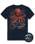 Saltwater Surge Tee-Midnight Navy-Regular-Mock--Model---L