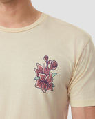 Sea Petals Vintage Tee-Vintage Natural-Regular-Detail--Model---L