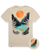 Secluded Cove Tee-Cream-Regular-Mock--Model---L