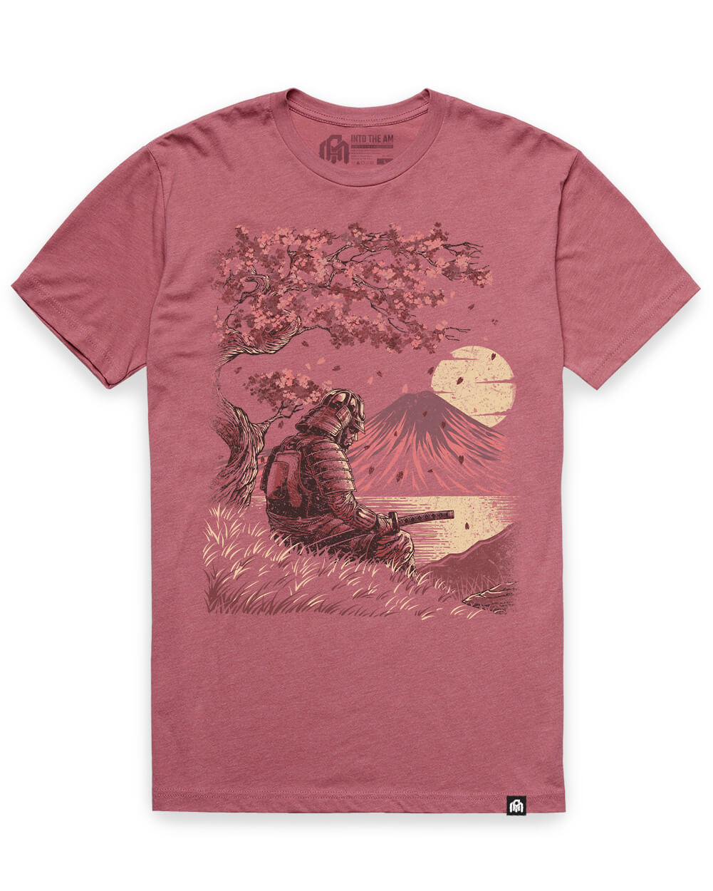 Serene Blade Tee-Heather Mauve-Regular-Mock--Model---L