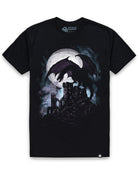 Shadowed Reign Tee-Black-Regular-Mock--Model---L