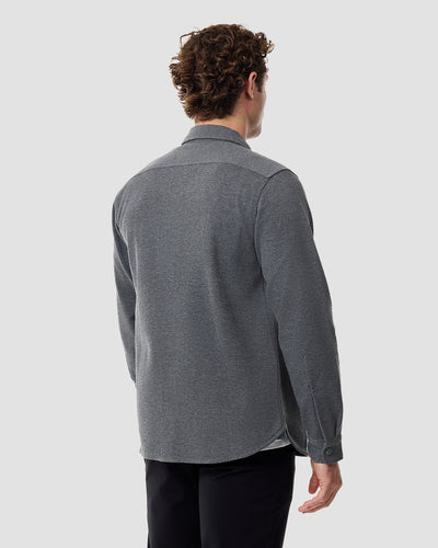 Sierra Shirt Jacket-Charcoal-Regular-Back--Chase---M