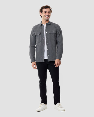 Sierra Shirt Jacket-Charcoal-Regular-Full--Chase---M