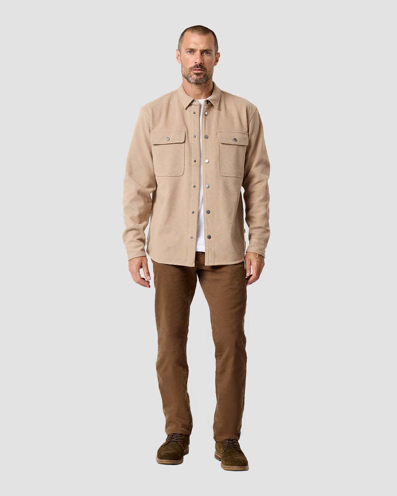 Sierra Shirt Jacket-Beige-Regular-Full--Zac---L