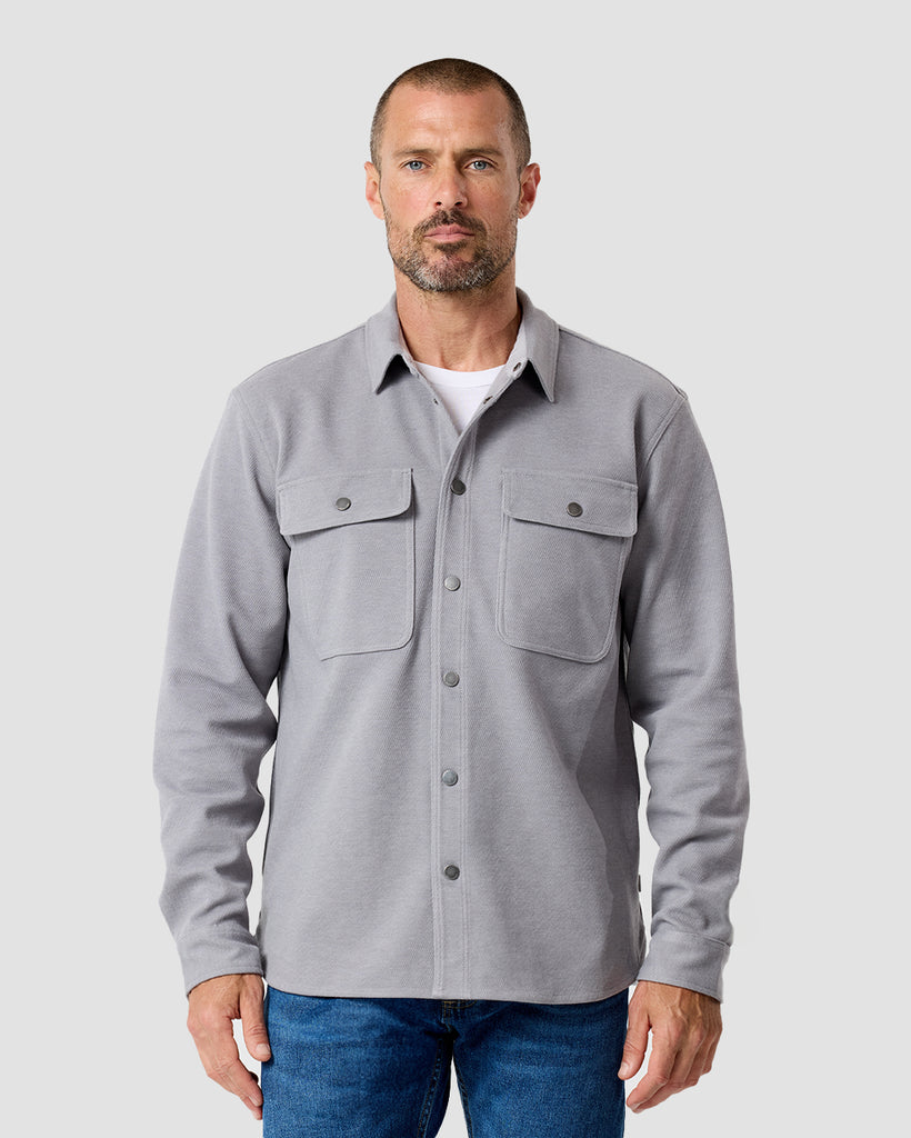 Sierra Shirt Jacket-Grey-Regular-Front2--Zac---L