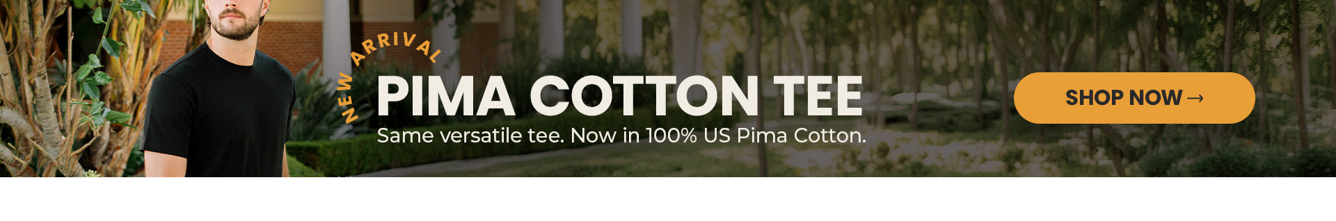 6/18 Pima Cotton Tee